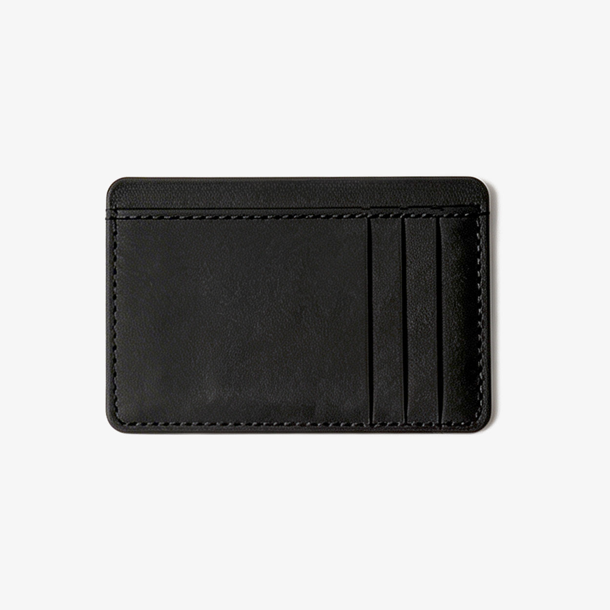 Gold cardholder with 'Ninety History' branding on a white background - Golden