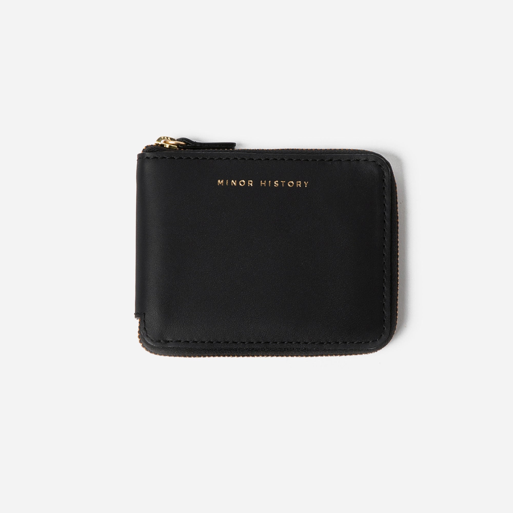 小物 Her Schedule Round Zip Compact Wallet The Coupe | Slim Leather Zip Around Wallet - Minor History