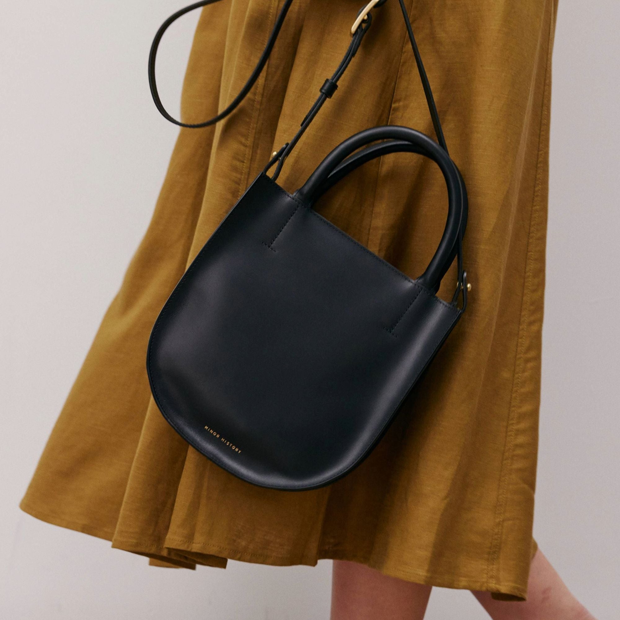 Saddle Arc Convertible Crossbody