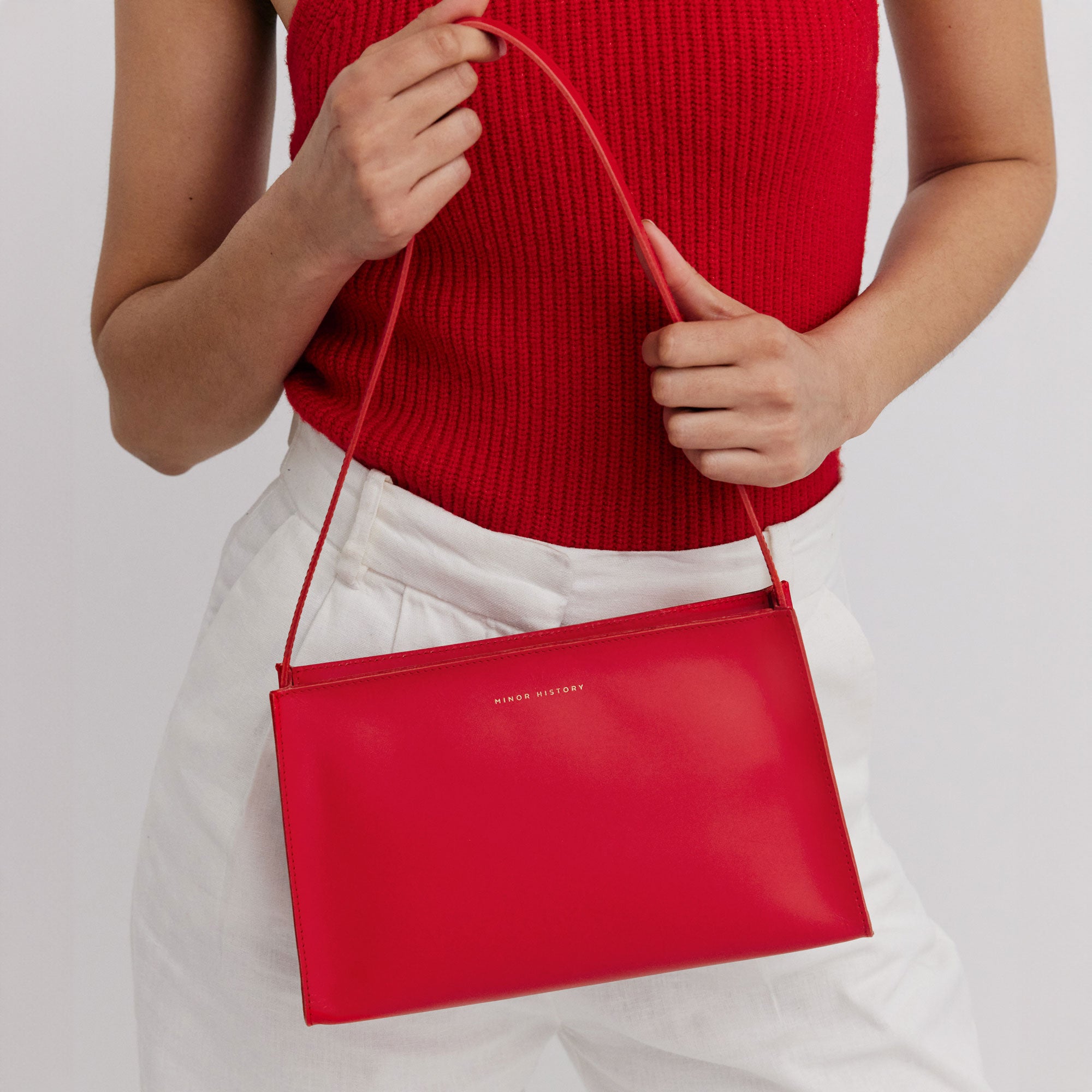 The Line | Leather Shoulder Bag - Minor History