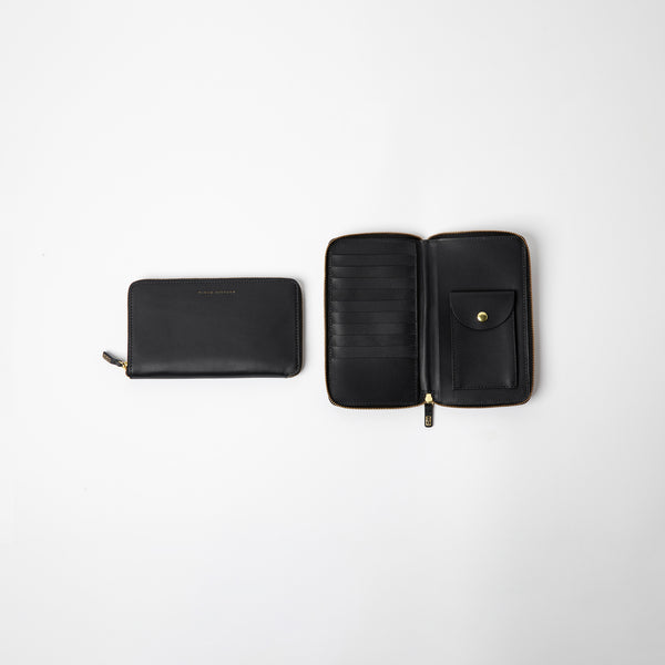 The Tall Coupe | Leather Zip Around Wallet - Minor History