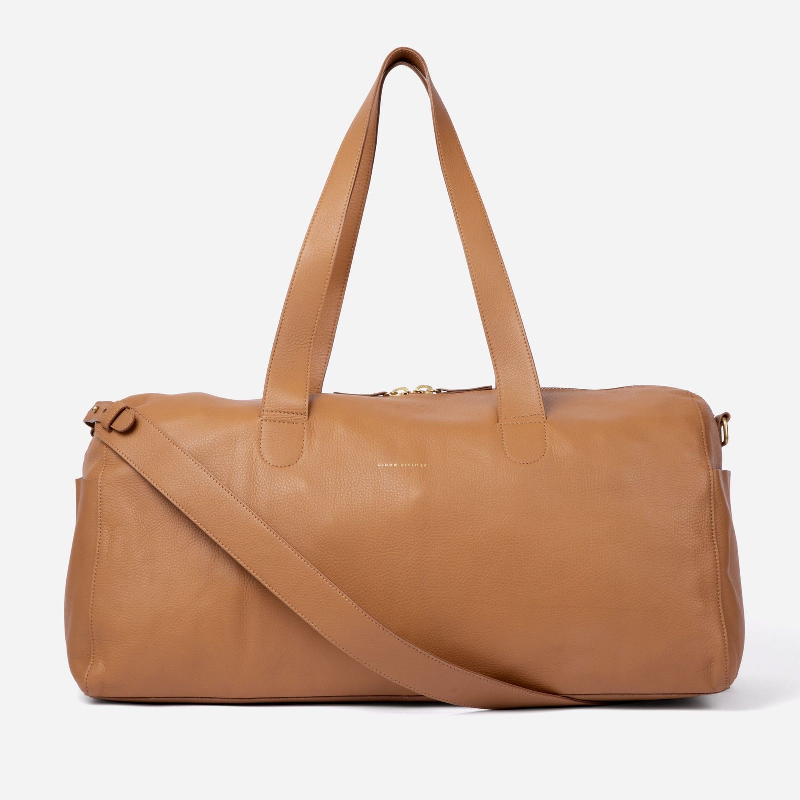 Saddle brown Getaway Duffle Bag by Minor History